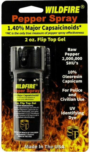 Wildfire Pepper Spray - 2oz flip top gel